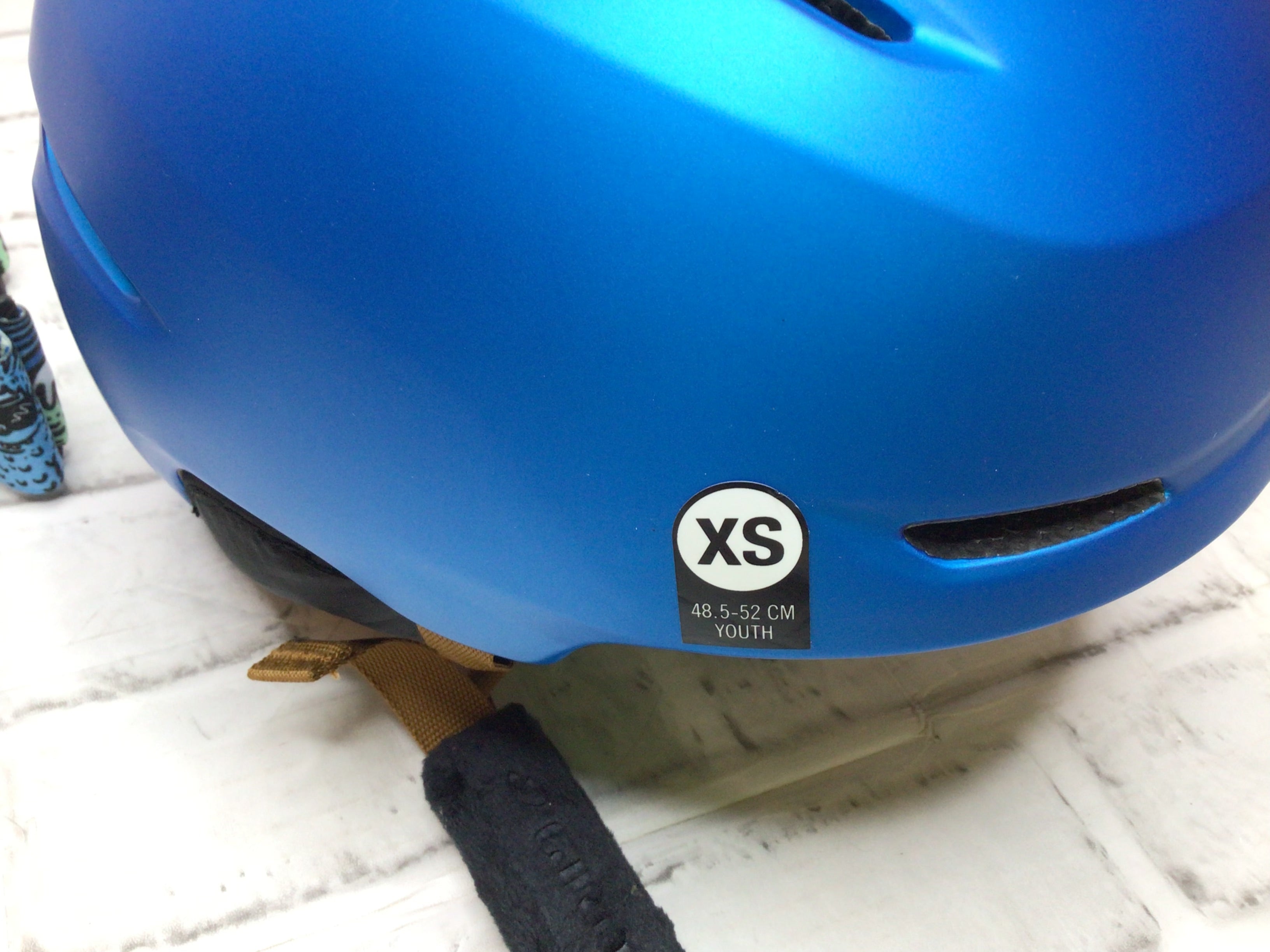 GIRO Spur CP Blue Shreddy Yeti Snow Helmet/Goggles SIZE Youth Extra Small (XS) (8097250312430)